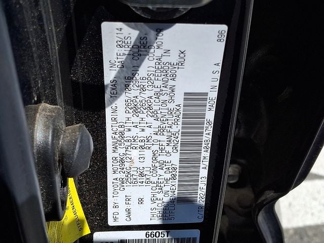 2014 Toyota Tacoma Base V6