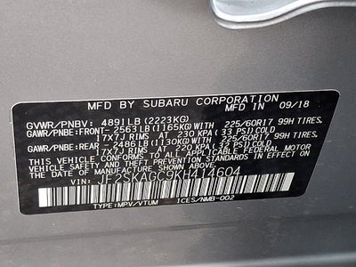 2019 Subaru Forester Premium Premium