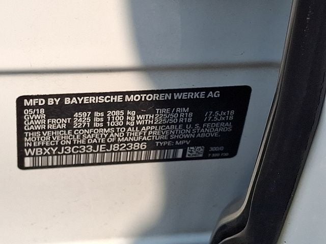 2018 BMW X2 sDrive28i