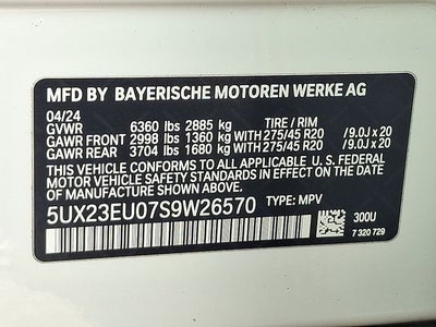 2025 BMW X5 xDrive40i