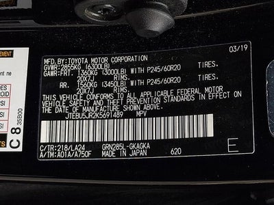 2019 Toyota 4Runner TRD Pro