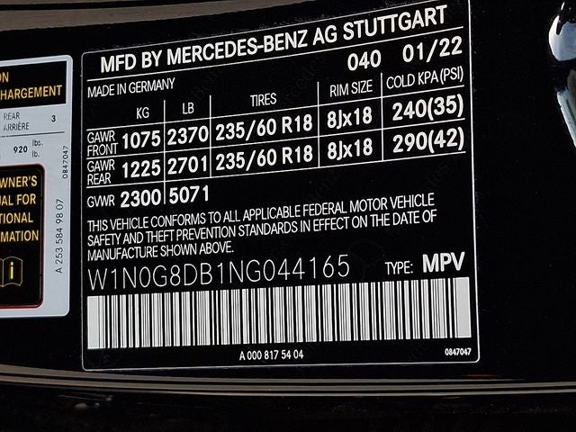 2022 Mercedes-Benz GLC 300 GLC 300