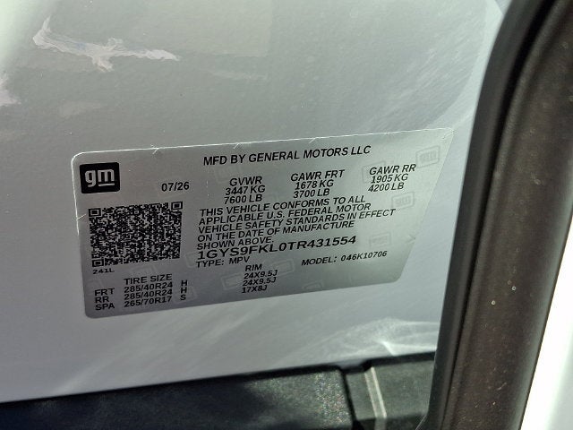 2026 Cadillac Escalade Sport