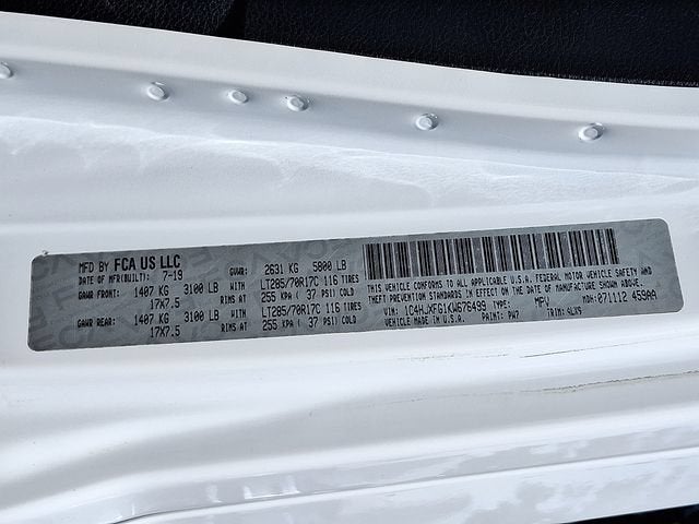 2019 Jeep Wrangler Unlimited Rubicon