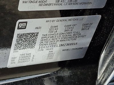 2021 Chevrolet Silverado 1500 RST