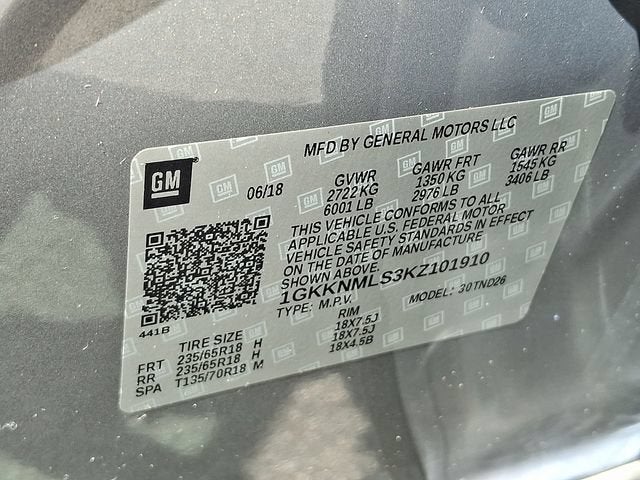2019 GMC Acadia SLT