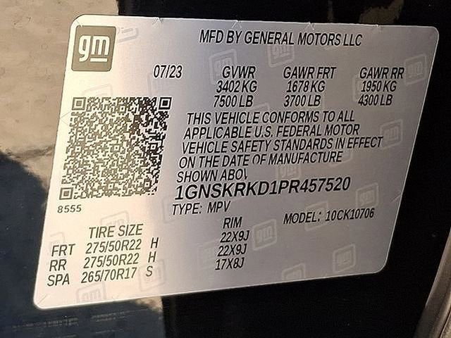 2023 Chevrolet Tahoe RST