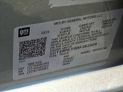 2024 GMC Sierra 2500 HD AT4