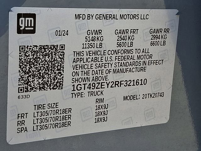 2024 GMC Sierra 2500 HD AT4X