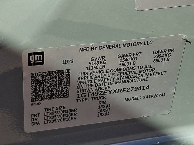 2024 GMC Sierra 2500 HD AT4X