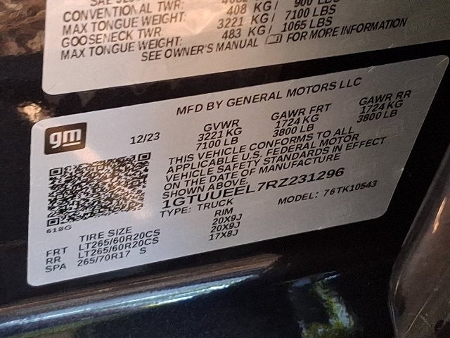 2024 GMC Sierra 1500 AT4