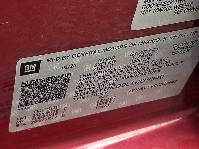 2020 Chevrolet Silverado 1500 LT