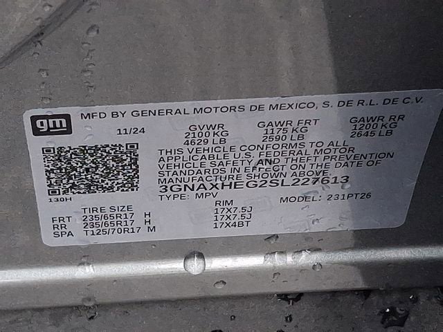 2025 Chevrolet Equinox LT