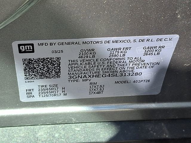 2025 Chevrolet Equinox LT