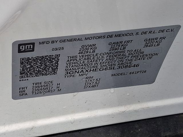 2025 Chevrolet Equinox LT