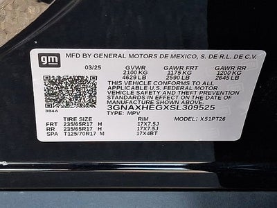 2025 Chevrolet Equinox LT