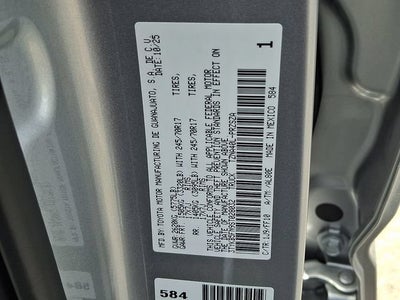 2025 Toyota Tacoma 2WD SR5