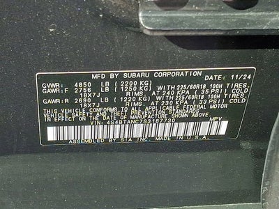 2025 Subaru Outback Limited