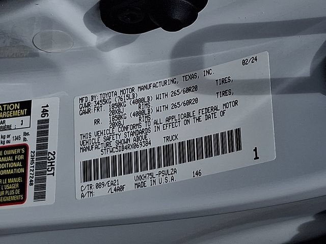2024 Toyota Tundra 4WD Limited Hybrid