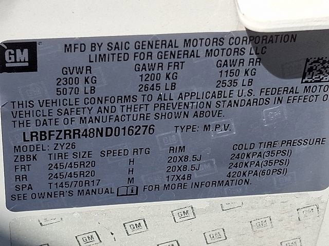 2022 Buick Envision Avenir
