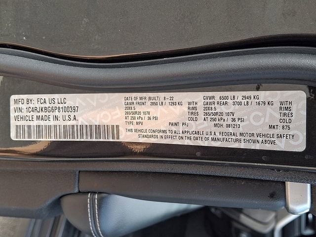 2023 Jeep Grand Cherokee L Limited 4x4