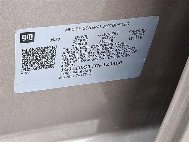 2024 Chevrolet Malibu 1LT