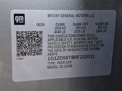 2024 Chevrolet Malibu 1LT