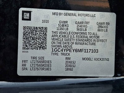 2021 Chevrolet Silverado 2500 HD LTZ