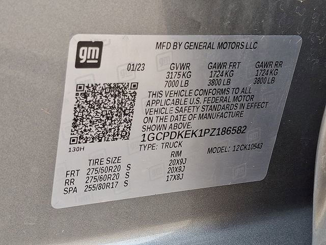 2023 Chevrolet Silverado 1500 LT (2FL)