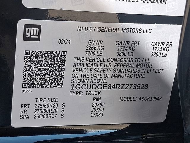 2024 Chevrolet Silverado 1500 LTZ