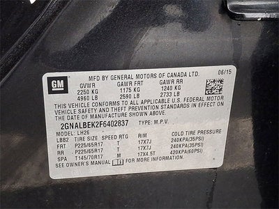 2015 Chevrolet Equinox LT