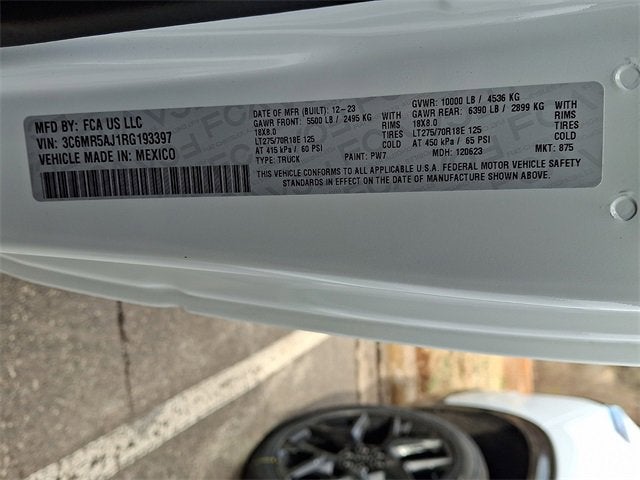 2024 RAM 2500 Tradesman Regular Cab 4x4 8' Box