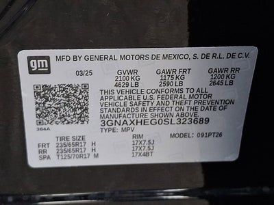 2025 Chevrolet Equinox LT