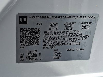 2026 Chevrolet Equinox LT