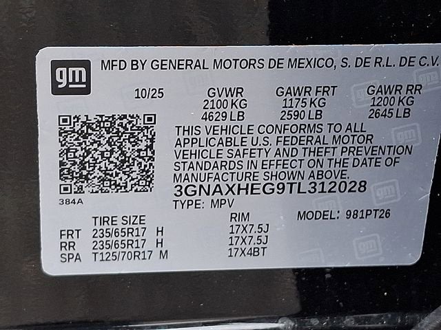 2026 Chevrolet Equinox LT