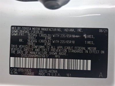 2021 Toyota Highlander LE