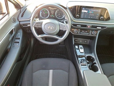 2023 Hyundai Sonata Hybrid Blue