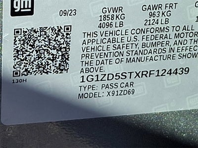 2024 Chevrolet Malibu 1LT