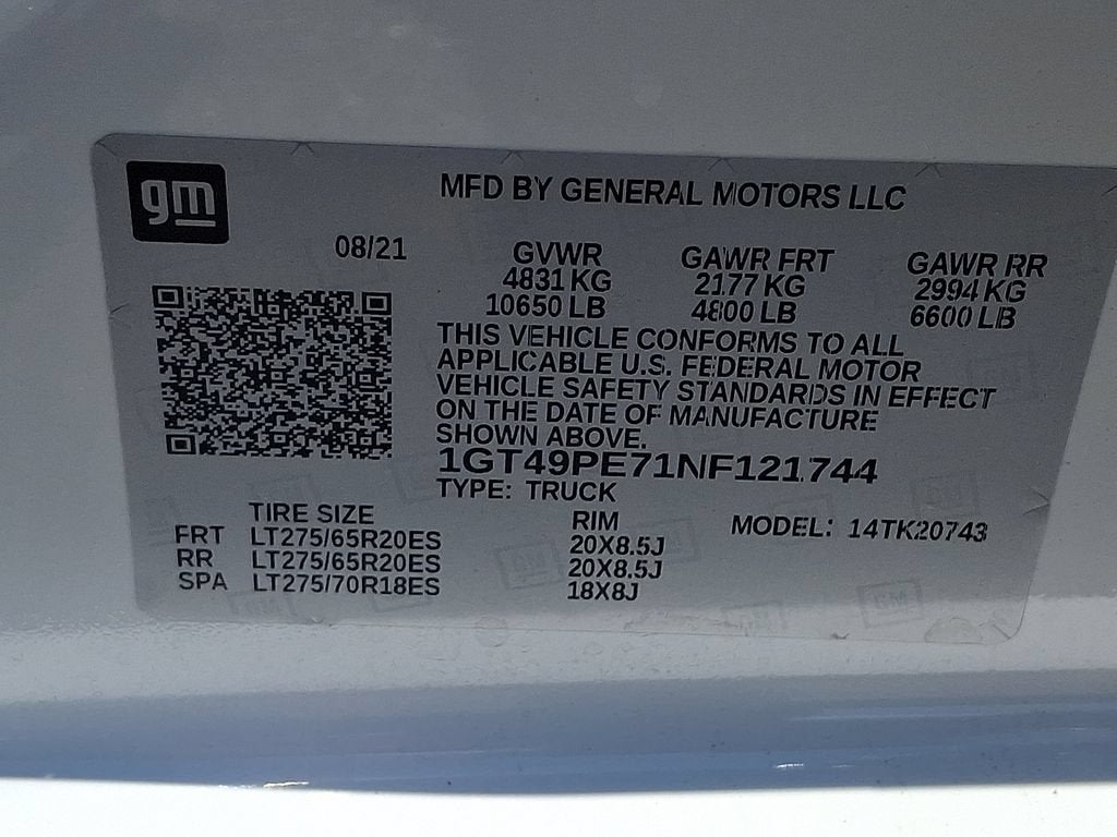 2022 GMC Sierra 2500 HD AT4