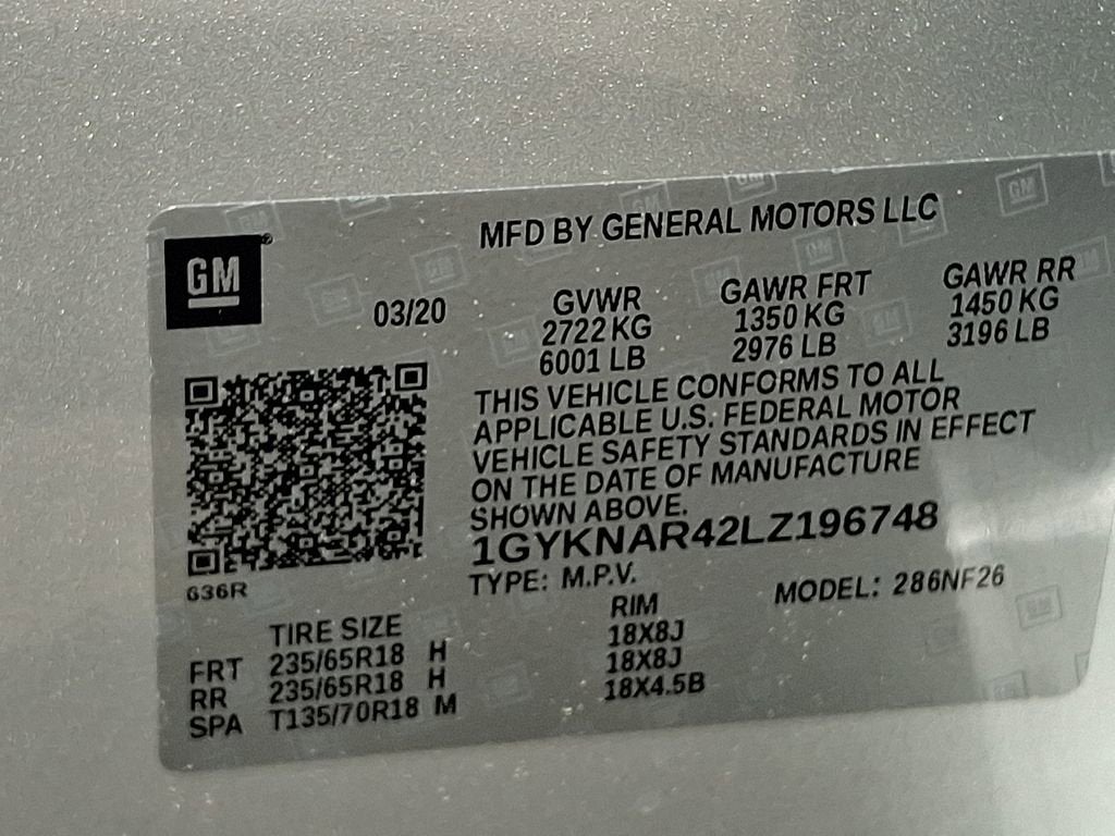 2020 Cadillac XT5 Luxury