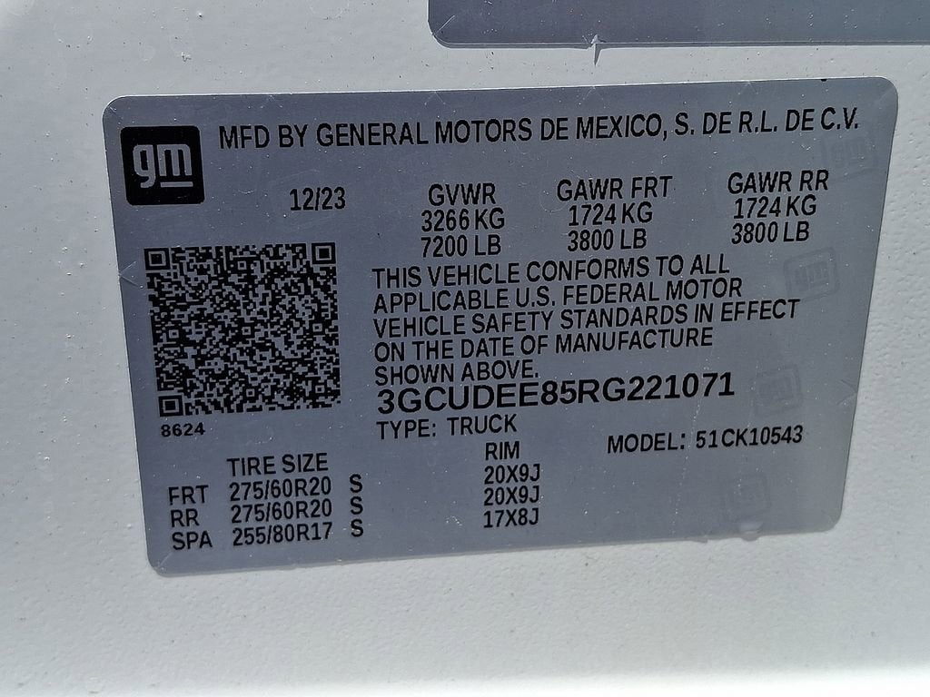 2024 Chevrolet Silverado 1500 RST