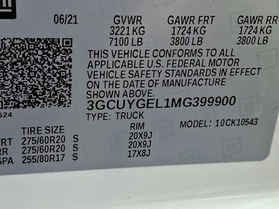 2021 Chevrolet Silverado 1500 LTZ