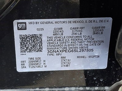 2025 Chevrolet Equinox LT