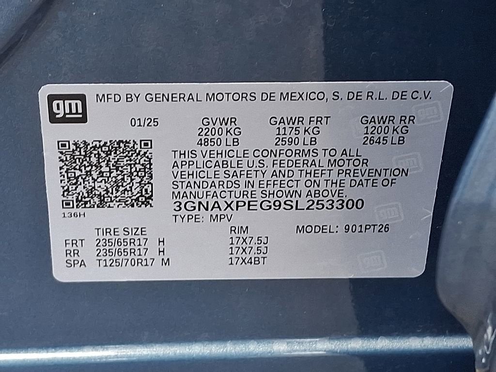 2025 Chevrolet Equinox LT