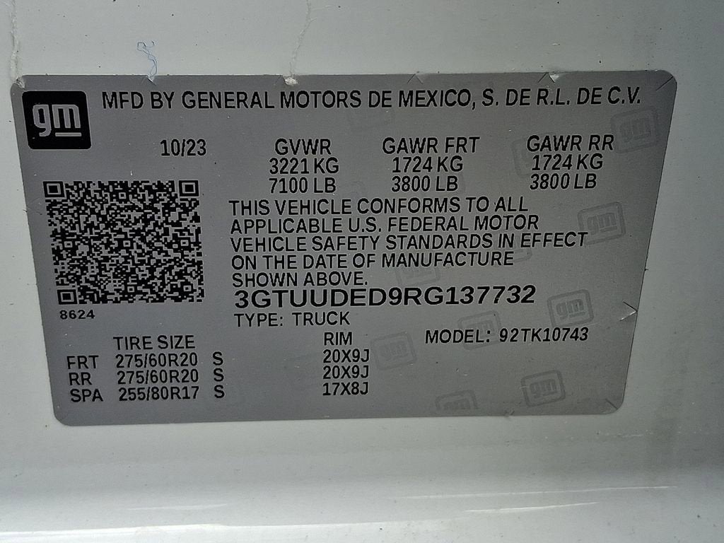 2024 GMC Sierra 1500 SLT