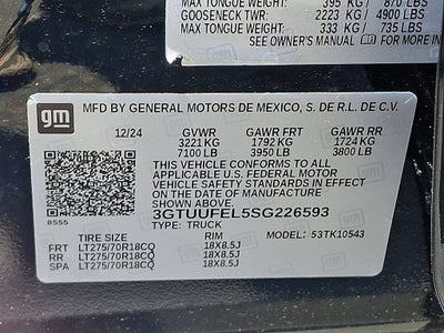 2025 GMC Sierra 1500 AT4X