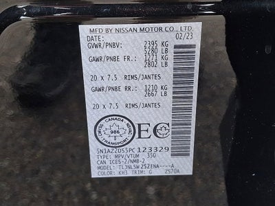 2023 Nissan Murano Platinum