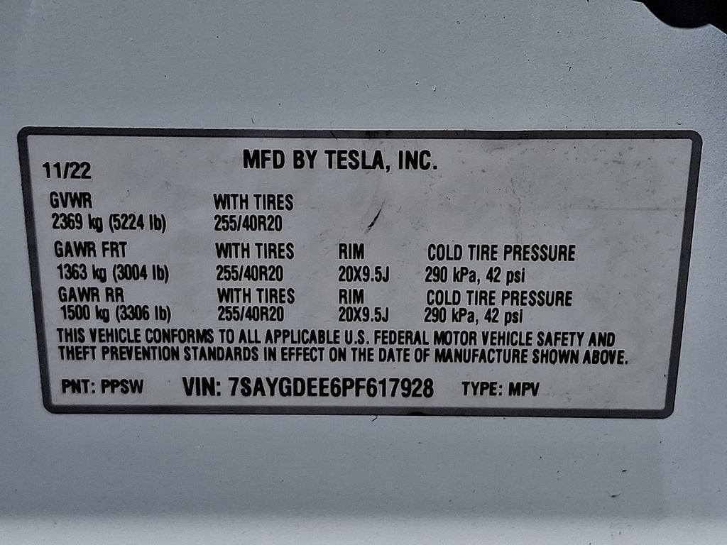 2023 Tesla Model Y Long Range
