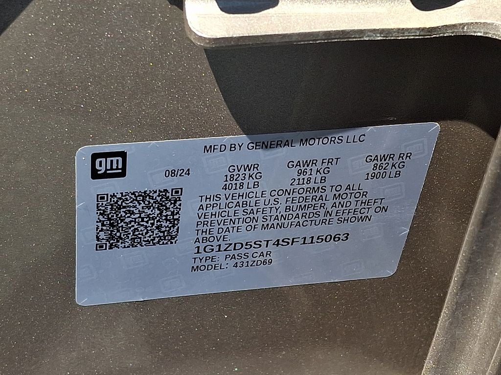 2025 Chevrolet Malibu LT 1LT