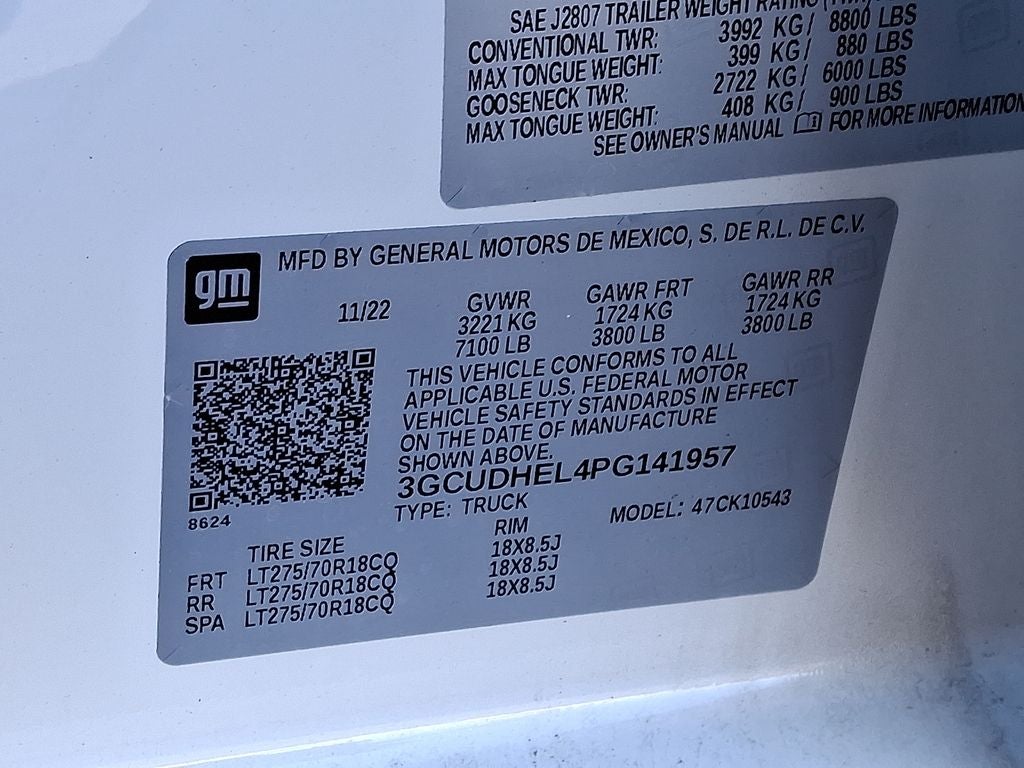 2023 Chevrolet Silverado 1500 ZR2